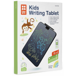 COLORWAY dětský kreslící tablet CW-WT15BK/ 15"/ Černý