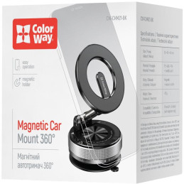 COLORWAY magnetický držák do auta s MagSafe 360° na mobilní telefon