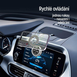 COLORWAY magnetický držák do auta s MagSafe 360° na mobilní telefon