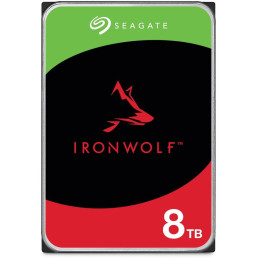 Seagate IronWolf 8TB HDD / ST8000VN004 / Interní 3,5" / 7200 rpm / SATA 6Gb/s / 256 MB