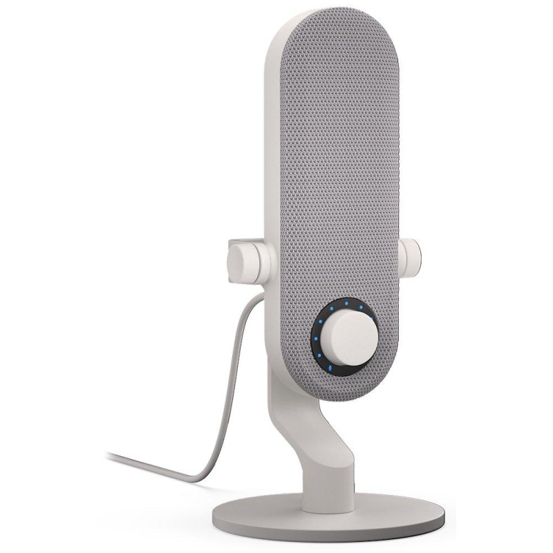 Krux mikrofon Pin / stolní mikrofon / 3,5mm jack / USB-C / bílý