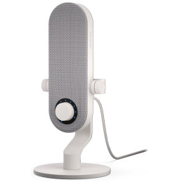 Krux mikrofon Pin / stolní mikrofon / 3,5mm jack / USB-C / bílý