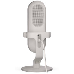 Krux mikrofon Pin / stolní mikrofon / 3,5mm jack / USB-C / bílý