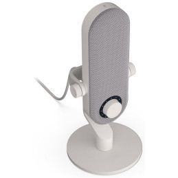 Krux mikrofon Pin / stolní mikrofon / 3,5mm jack / USB-C / bílý