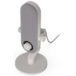 Krux mikrofon Pin / stolní mikrofon / 3,5mm jack / USB-C / bílý