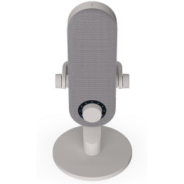 Krux mikrofon Pin / stolní mikrofon / 3,5mm jack / USB-C / bílý