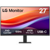 POŠKOZENÝ OBAL - LG monitor 27U421A-B 27" VA  1920x1080 / 16:9 /100Hz/ 250cdm / 5ms / USB-C 15W/ HDMI