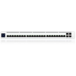 ROZBALENÉ - Ubiquiti UISP Switch Pro - 24x GbE, 4x SFP+, 16x PoE Out 27V - Výprodej