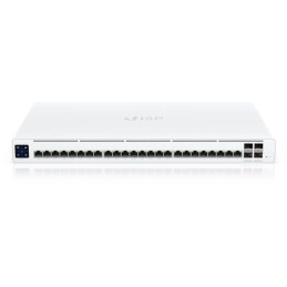 ROZBALENÉ - Ubiquiti UISP Switch Pro - 24x GbE, 4x SFP+, 16x PoE Out 27V - Výprodej