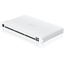 ROZBALENÉ - Ubiquiti UISP Switch Pro - 24x GbE, 4x SFP+, 16x PoE Out 27V - Výprodej