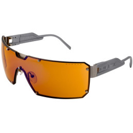 GUNNAR kancelářske/herní brýle CYBERPUNK DEX * STEEL *jantárová MAX  skla BLF 98 * NEUTRAL focus