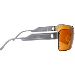 GUNNAR kancelářske/herní brýle CYBERPUNK DEX * STEEL *jantárová MAX  skla BLF 98 * GUNNAR focus