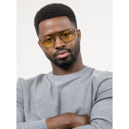 GUNNAR kancelářske/herní brýle NOVATO * ONYX *jantárová skla BLF 65 * GUNNAR focus