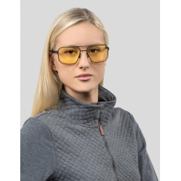 GUNNAR kancelářske/herní brýle NOVATO * ONYX *jantárová skla BLF 65 * GUNNAR focus