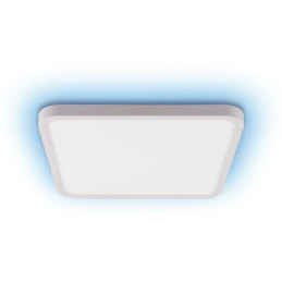 OPRAVENÉ - IMMAX NEO LITE TUDO SMART stropní svítidlo s RGB podsvícením 40x40cm, 50W Wi-Fi bílá, TUYA