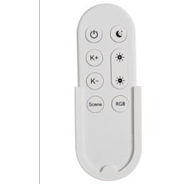 OPRAVENÉ - IMMAX NEO LITE TUDO SMART stropní svítidlo s RGB podsvícením 40x40cm, 50W Wi-Fi bílá, TUYA