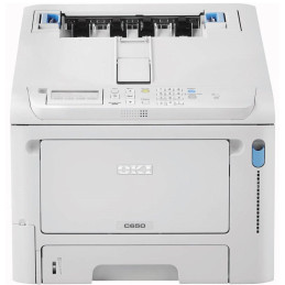 POŠKOZENÝ OBAL - OKI C650dn, A4, čb/bar, 35/35 ppm, 1200x1200 dpi, 1GB RAM, PCL6 + PCL5c, USB/ LAN