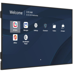 ViewSonic 98"Prezentační Display 3840*2160,500nits,1200:1,8GRAM/32GBHDMI,,USB-A,USB-C,RS232,Speaker16W*2,RJ45*2,Black