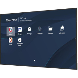 ViewSonic 98"Prezentační Display 3840*2160,500nits,1200:1,8GRAM/32GBHDMI,,USB-A,USB-C,RS232,Speaker16W*2,RJ45*2,Black