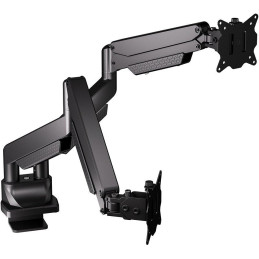Endorfy držák monitorů Atlas GS Pro Double / 2 monitory max. 16 kg a 34"/42" / pivot / VESA / plynová pružina /