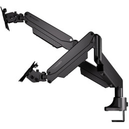 Endorfy držák monitorů Atlas GS Pro Double / 2 monitory max. 16 kg a 34"/42" / pivot / VESA / plynová pružina /
