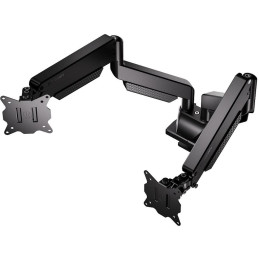 Endorfy držák monitorů Atlas GS Pro Double / 2 monitory max. 16 kg a 34"/42" / pivot / VESA / plynová pružina /