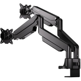 Endorfy držák monitorů Atlas GS Pro Double / 2 monitory max. 16 kg a 34"/42" / pivot / VESA / plynová pružina /