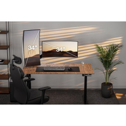 Endorfy držák monitorů Atlas GS Pro Double / 2 monitory max. 16 kg a 34"/42" / pivot / VESA / plynová pružina /