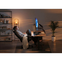Endorfy držák monitorů Atlas GS Pro Double / 2 monitory max. 16 kg a 34"/42" / pivot / VESA / plynová pružina /