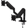 Endorfy držák monitorů Atlas GS Double / 2 monitory max. 10kg a 32" / pivot / VESA / plynová pružina