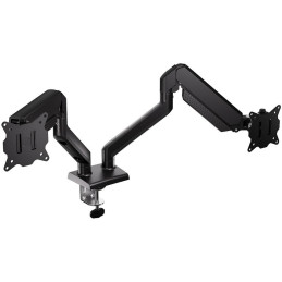 Endorfy držák monitorů Atlas GS Double / 2 monitory max. 10kg a 32" / pivot / VESA / plynová pružina
