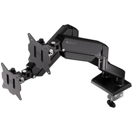 Endorfy držák monitorů Atlas GS Double / 2 monitory max. 10kg a 32" / pivot / VESA / plynová pružina