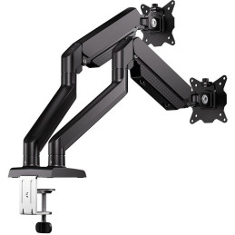 Endorfy držák monitorů Atlas GS Double / 2 monitory max. 10kg a 32" / pivot / VESA / plynová pružina