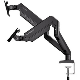 Endorfy držák monitorů Atlas GS Double / 2 monitory max. 10kg a 32" / pivot / VESA / plynová pružina