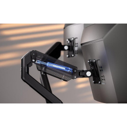 Endorfy držák monitorů Atlas GS Double / 2 monitory max. 10kg a 32" / pivot / VESA / plynová pružina