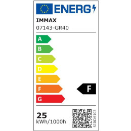 IMMAX NEO RONDATE SMART stropní svítidlo 40cm 25W šedé Zigbee 3.0, TUYA