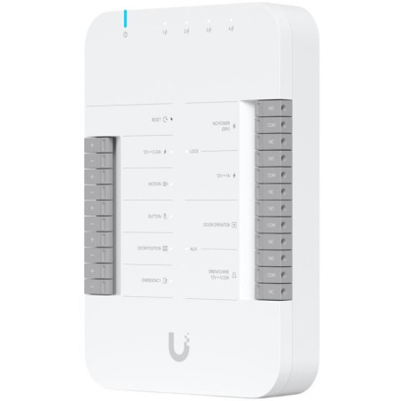 POUŽITÉ - Ubiquiti UniFi Access Door Hub - Hub pro 1 dveře, 4x PoE Out, 2x výstup 12V nebo Dry, 2x AUX výstup - Výprodej