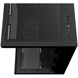 Krux skříň Atron / ATX / 4x120 mm PWM ARGB fan / USB 2.0 / USB 3.0 / USB-C / panoramatická / černá