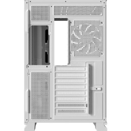 Krux skříň Atron ATX / 4x120 mm PWM ARGB fan / USB 2.0 / USB 3.0 / USB-C / panoramatická / bílá