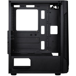 POŠKOZENÝ OBAL - BitFenix skříň C60 Negro / ATX /  4x 120mm ARGB fan + controller / 2xUSB 2.0 / USB 3.0 / tvrzené sklo / černá