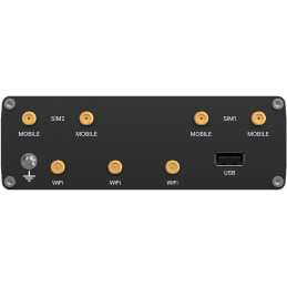 Teltonika RUTC42 průmyslový router   4x LAN, 1x WAN, Dual modem, SIM + eSIM, 2x LTE, Wi-Fi 6