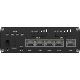 Teltonika RUTC42 průmyslový router   4x LAN, 1x WAN, Dual modem, SIM + eSIM, 2x LTE, Wi-Fi 6