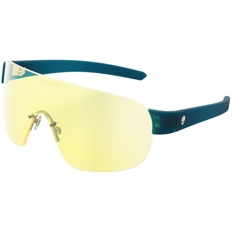 GUNNAR kancelářske/herní brýle ALIENWARE BERMUDA TRIANGLE * LIQUID TEAL *jantárová skla  * BLF 65 * GUNNAR focus