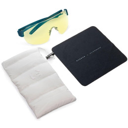 GUNNAR kancelářske/herní brýle ALIENWARE BERMUDA TRIANGLE * LIQUID TEAL *jantárová skla  * BLF 65 * GUNNAR focus