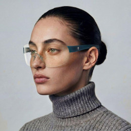 GUNNAR kancelářske/herní brýle ALIENWARE BERMUDA TRIANGLE * LIQUID TEAL *čirá skla  * BLF 35 * GUNNAR focus