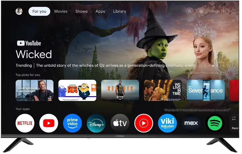STRONG SMART LED TV 50"/ SRT50UH7773/ UHD/ 3840x2160/ DVB-T2/C/S2/ H.265/HEVC