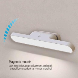 Colorway multifunkční LED lampa / CW-DL11MMB-W/ Integrovaná baterie / Bílá