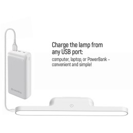 Colorway multifunkční LED lampa / CW-DL11MMB-W/ Integrovaná baterie / Bílá