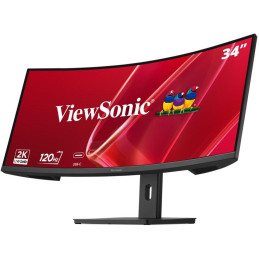 ViewSonic VA3420C-2 34" 21:9, 3440 x 1440, VA zakřivený monitor,120Hz,HDMI,DP,USB,USB-C 96W, speakers,výš. stavitelný
