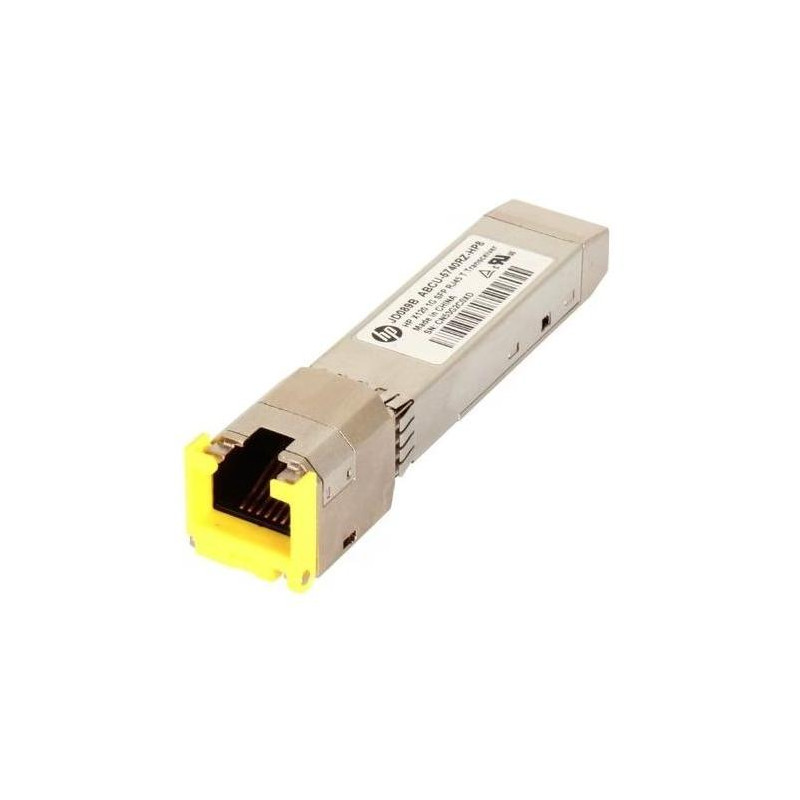 HPE Networking X120 1G SFP RJ45 T Transceiver